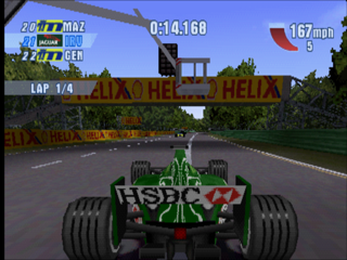 F1 Championship Season 2000 screenshot 4 for Playstation